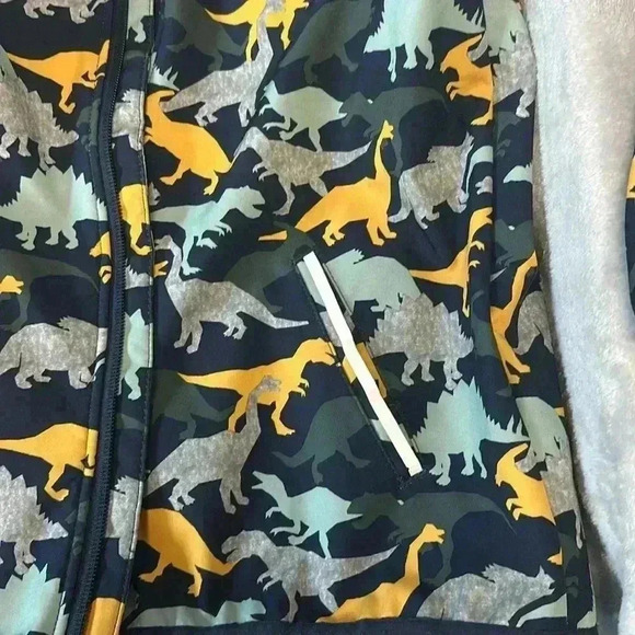 H&M - dinosaur rain jacket. Size 10 - Picture 5 of 6